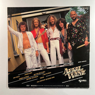 April Wine ‎– Harder.....Faster LP mit OIS (VG) - schallplattenparadis