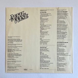 April Wine ‎– The Nature Of The Beast LP mit OIS (VG+) - schallplattenparadis