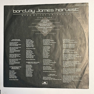 Barclay James Harvest ‎– Eyes Of The Universe LP mit OIS (VG+) - schallplattenparadis