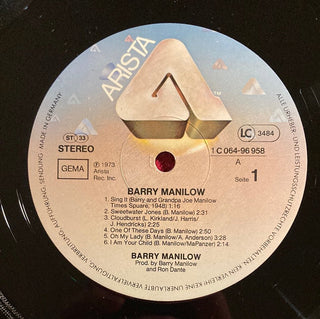 Barry Manilow - 1 LP (VG+) - schallplattenparadis