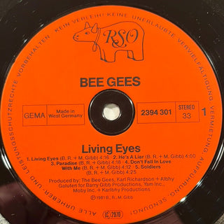 Bee Gees ‎– Living Eyes LP mit OIS (NM) - schallplattenparadis
