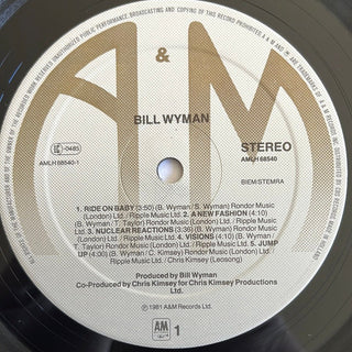 Bill Wyman ‎– Bill Wyman LP (NM) - schallplattenparadis