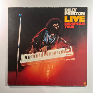 Billy Preston ‎– Live European Tour LP (VG) - schallplattenparadis