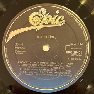 Blue Rose ‎– Blue Rose LP (VG) - schallplattenparadis