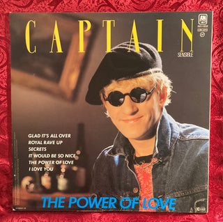 Captain Sensible ‎– The Power Of Love LP mit OIS (VG+) - schallplattenparadis