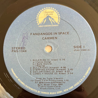 Carmen ‎– Fandangos In Space LP (VG+) - schallplattenparadis