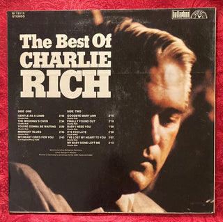 Charlie Rich ‎– The Best Of LP (VG) - schallplattenparadis