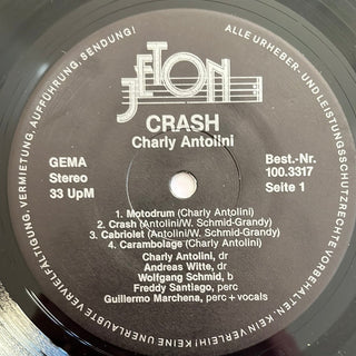 Charly Antolini ‎– Crash LP (NM) - schallplattenparadis
