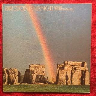 Chris Evans And David Hanselmann ‎– Stonehenge LP mit OIS (VG) - schallplattenparadis