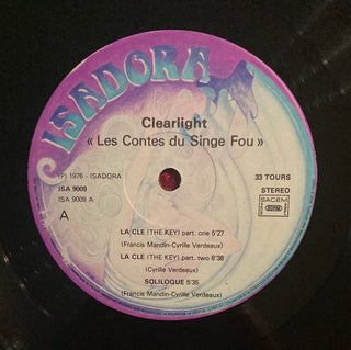 Clearlight - Les Contes Du Singe Fou LP (VG+) - schallplattenparadis