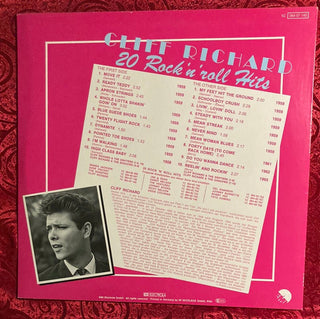 Cliff Richard - 20 Rock N Roll Hits LP (VG+) - schallplattenparadis