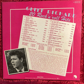 Cliff Richard - 20 Rock n Roll Hits LP (VG+) - schallplattenparadis