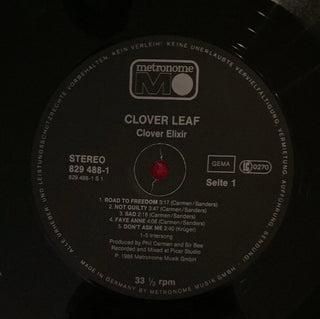Clover Leaf - Clover Elixir LP mit OIS (VG) - schallplattenparadis