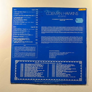 Coleman Hawkins Big Band ‎– Live Sessions At The Savoy Ballroom, Harlem LP (VG+) - schallplattenparadis