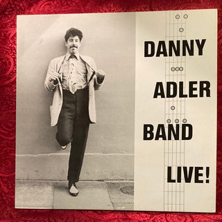 Danny Adler Band - Live! LP mit OIS (VG) - schallplattenparadis