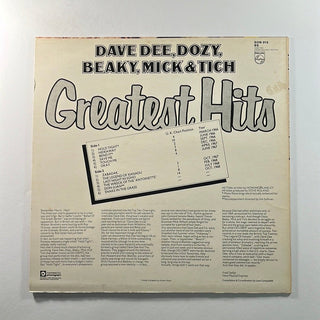 Dave Dee, Dozy, Beaky, Mick & Tich ‎– Greatest Hits LP (NM) - schallplattenparadis