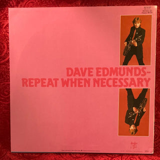 Dave Edmunds - Repeat When Necessary LP mit OIS (VG) - schallplattenparadis