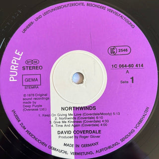David Coverdale ‎– Northwinds LP (VG+) - schallplattenparadis