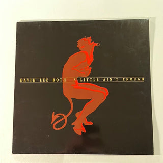 David Lee Roth ‎– A Little Ain't Enough LP mit OIS (VG) - schallplattenparadis