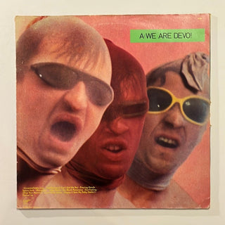 Devo ‎– Q: Are We Not Men? A: We Are Devo! - Red Vinyl - LP mit OIS (VG) - schallplattenparadis