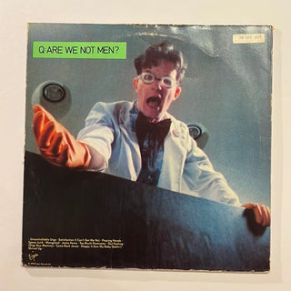 Devo ‎– Q: Are We Not Men? A: We Are Devo! - Red Vinyl - LP mit OIS (VG) - schallplattenparadis