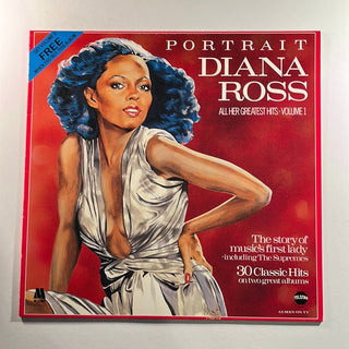 Diana Ross ‎– Portrait (All Hert Greatest Hits - Volume 1) LP (VG+) - schallplattenparadis