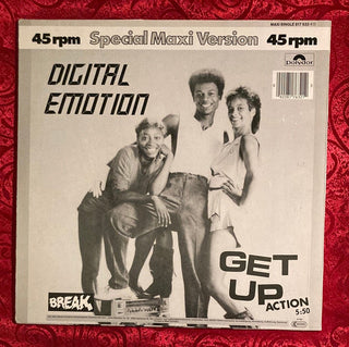 Digital Emotion - Get Up, do you wanna funk (Special Effects Mix) Maxi-Single (VG) - schallplattenparadis