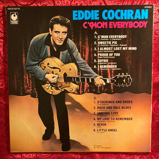 Eddie Cochran ‎– C'Mon Everybody LP (NM) - schallplattenparadis