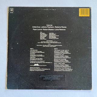 Fania All Stars ‎– Cross Over LP (VG) - schallplattenparadis