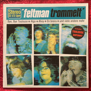 Feltman Trommelt ‎– Feltman Trommelt LP mit OIS und Beiblatt (VG+) - schallplattenparadis