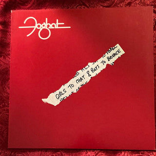Foghat - Girls to Chat & Boys to Bounce LP (VG+) - schallplattenparadis