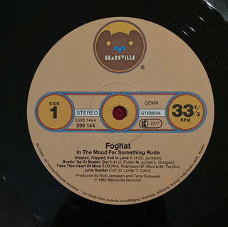 Foghat - In the Mood for Something Rude LP (VG) - schallplattenparadis