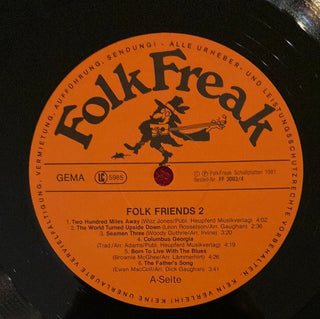 Folk Friends 2. - Doppel LP (VG) - schallplattenparadis