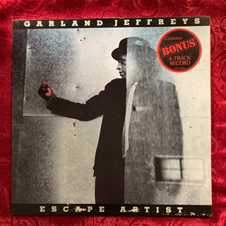 Garland Jeffreys - Escape Artist LP (VG) mit OIS und Single (VG) mit OIS - schallplattenparadis