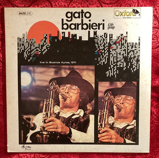 Gato Barbieri & His Group ‎– Live In Buenos Ayres, 1971 LP (VG+) - schallplattenparadis