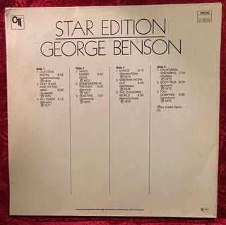 George Benson - Star Edition Doppel LP (VG) - schallplattenparadis