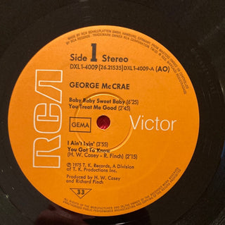George McCrae ‎– George McCrae LP (NM) - schallplattenparadis