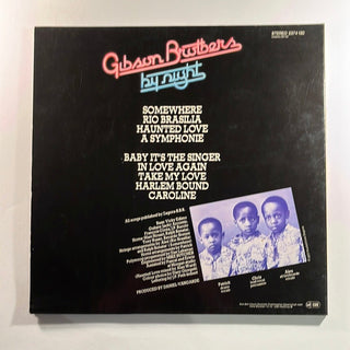 Gibson Brothers ‎– By Night LP (VG+) - schallplattenparadis