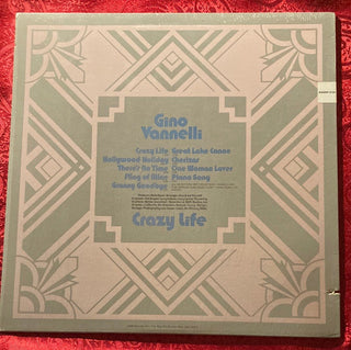 Gino Vannelli ‎– Crazy Life LP mit OIS (NM) - schallplattenparadis