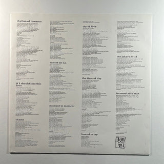 Gino Vannelli ‎– Inconsolable Man LP mit OIS (NM) - schallplattenparadis