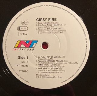 Gipsy Fire LP mit OIS (VG) - schallplattenparadis