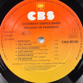 Goombay Dance Band ‎– Holiday In Paradise LP (VG+) - schallplattenparadis