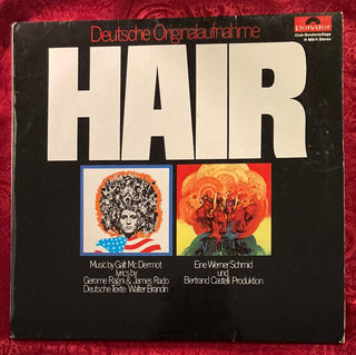 Hair - Deutsche Originalaufnahme LP (VG) - schallplattenparadis