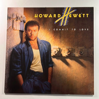 Howard Hewett ‎– I Commit To Love LP mit OIS (NM) - schallplattenparadis