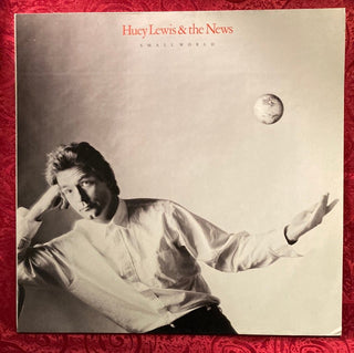 Huey Lewis & the News - Small World LP mit OIS (VG) - schallplattenparadis