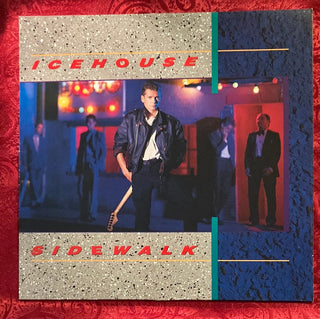 Icehouse - Sidewalk LP mit OIS (VG) - schallplattenparadis