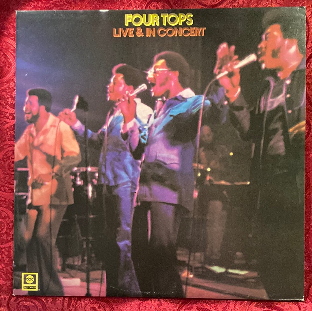Four Tops - Live in Concert LP (VG)