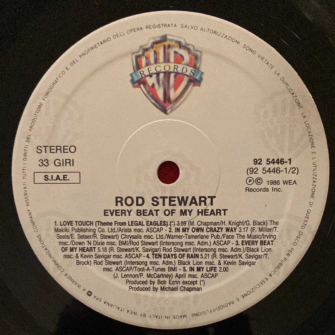 Rod Stewart - Every Beat of my Heart LP mit OIS (VG)