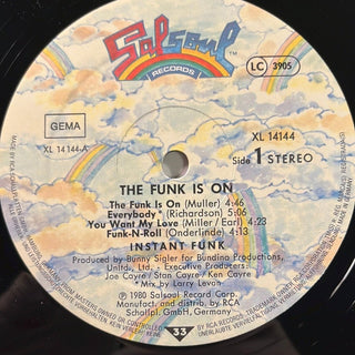 Instant Funk ‎– The Funk Is On LP (VG+) - schallplattenparadis