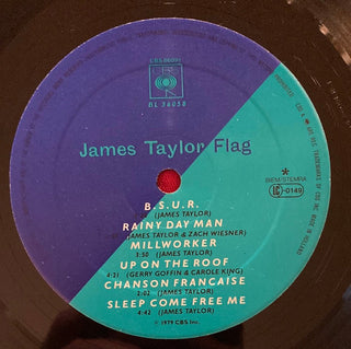 James Taylor - Flag LP mit OIS (VG+) - schallplattenparadis